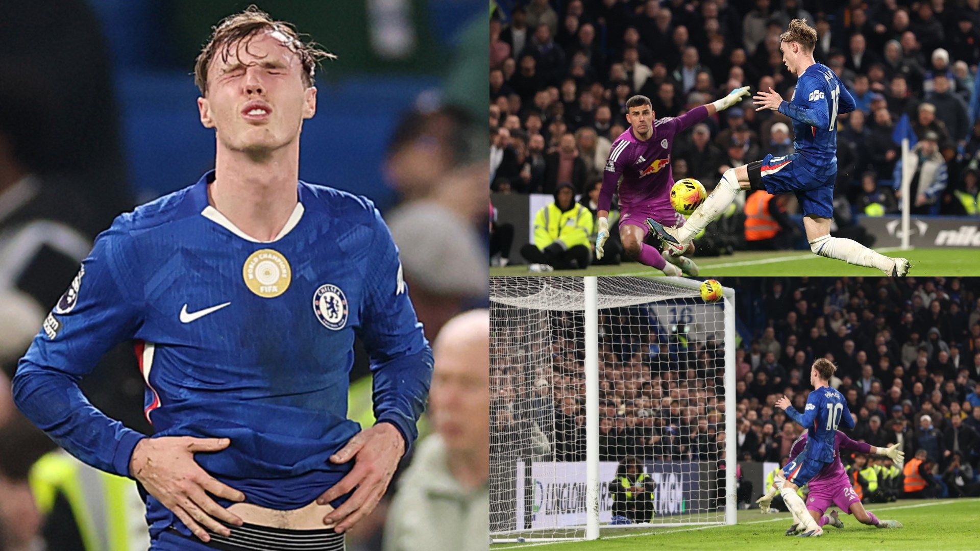 動画：今シーズン最大のミスか？！チェルシー対リーズの引き分け試合